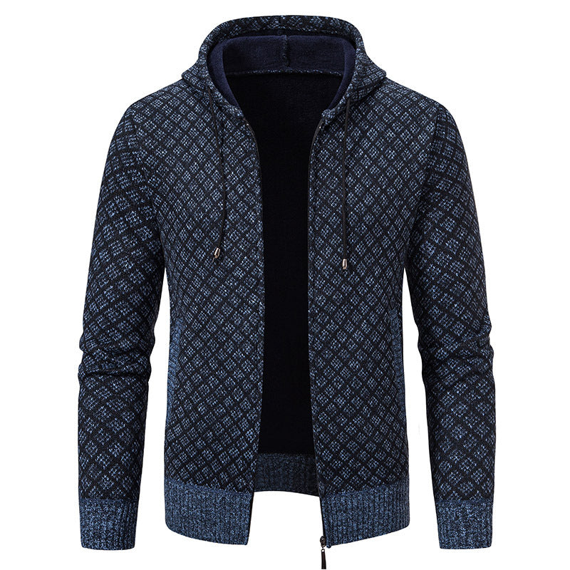 Stilzeits | Elegante, schlanke Jacke mit Kapuze für Männer