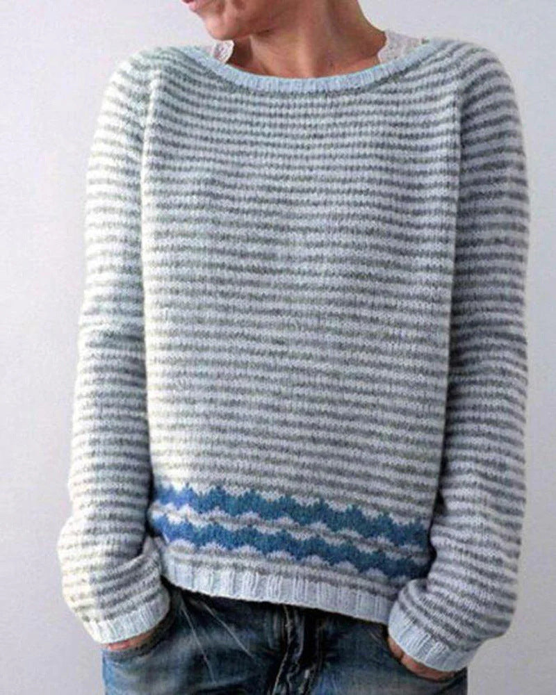 Stilzeits | Strickpullover Wollmix Perfekt für Den Alltag