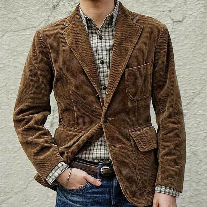 Herren Cordjacke im Casual-Stil von Rowan
