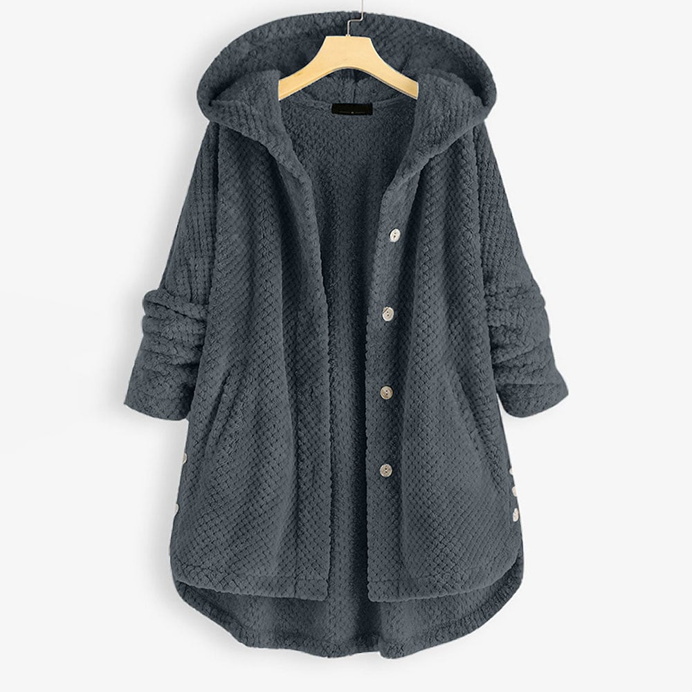 Stilzeits | Wendbare Fleecejacke Polyester Komfortabel und Warm