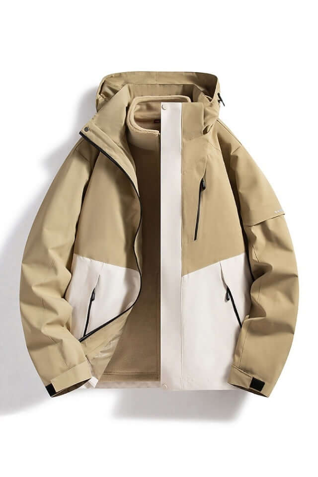 Stilzeits | Wasserdichte Kapuzenjacke für den Außenbereich