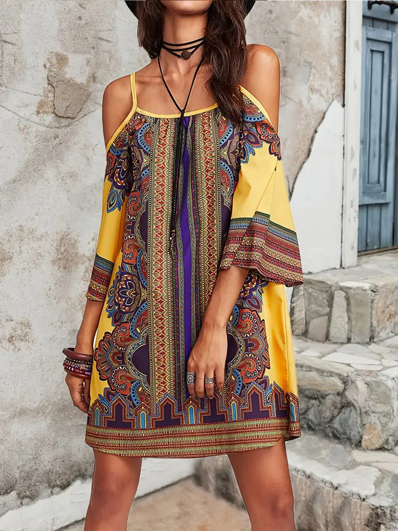 Sommerkleid Belia im bunten Boho-Stil