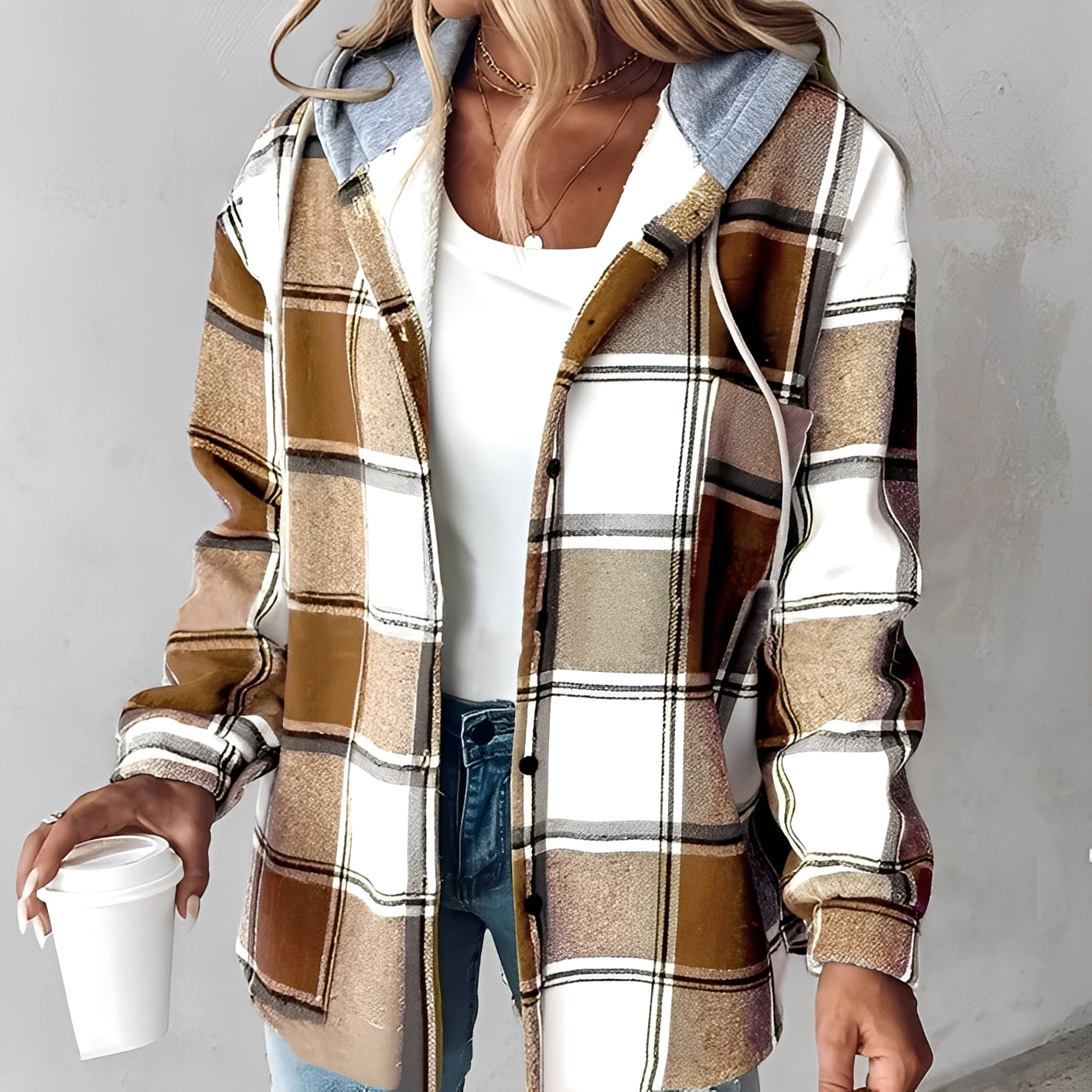 Stilzeits | Freizeit, Warme Kapuzenjacke für Frauen