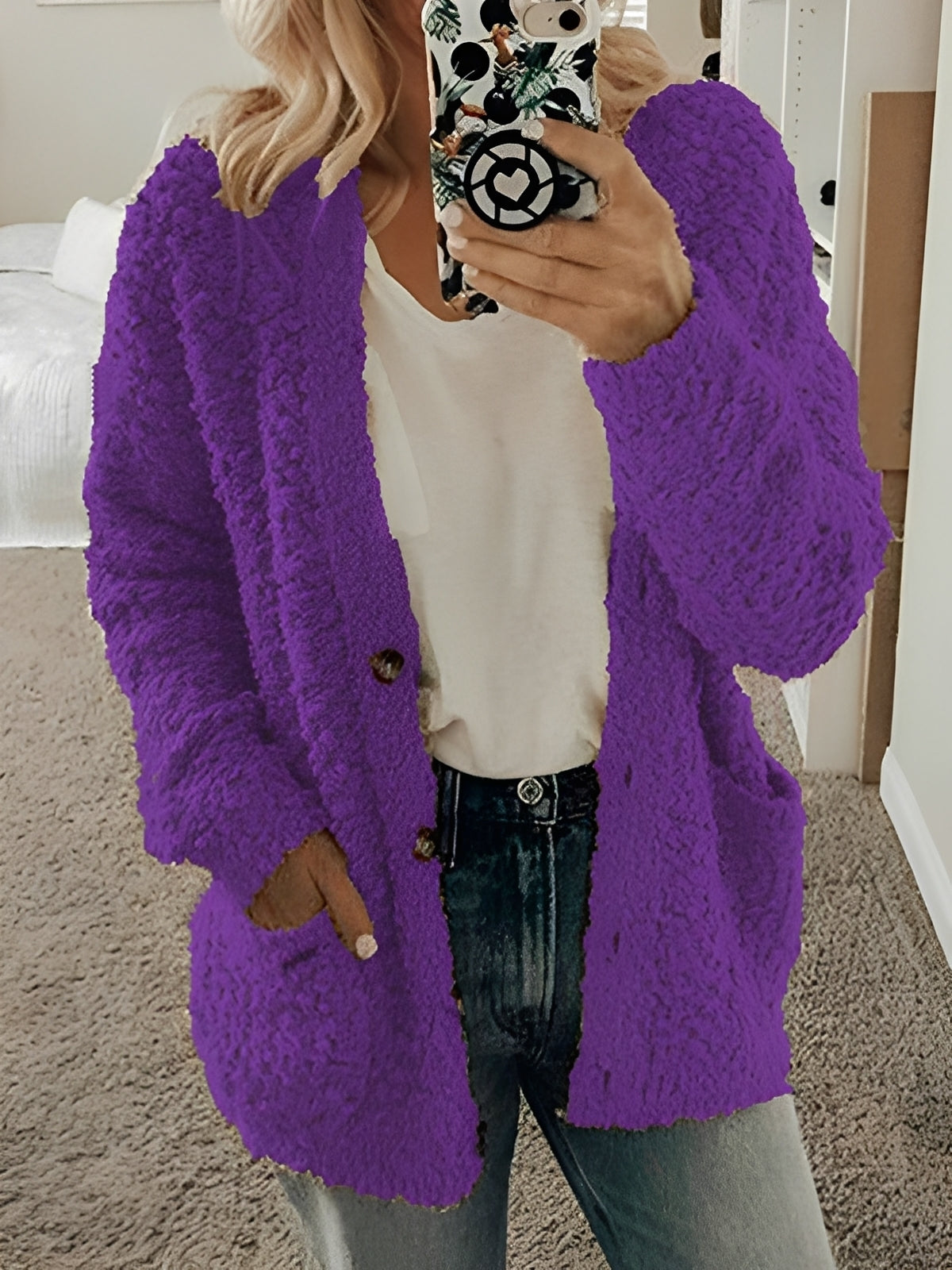 Stilzeits | Bequemer lässiger Cardigan für Frauen