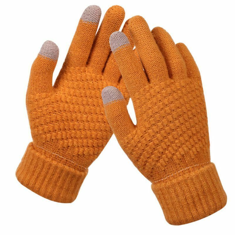 Damen Gestrickte Winterhandschuhe - Touchscreen-Kompatibel