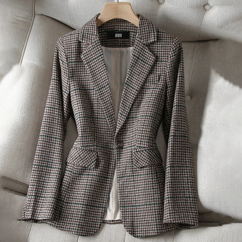 Women's Avelena Plaid Blazer