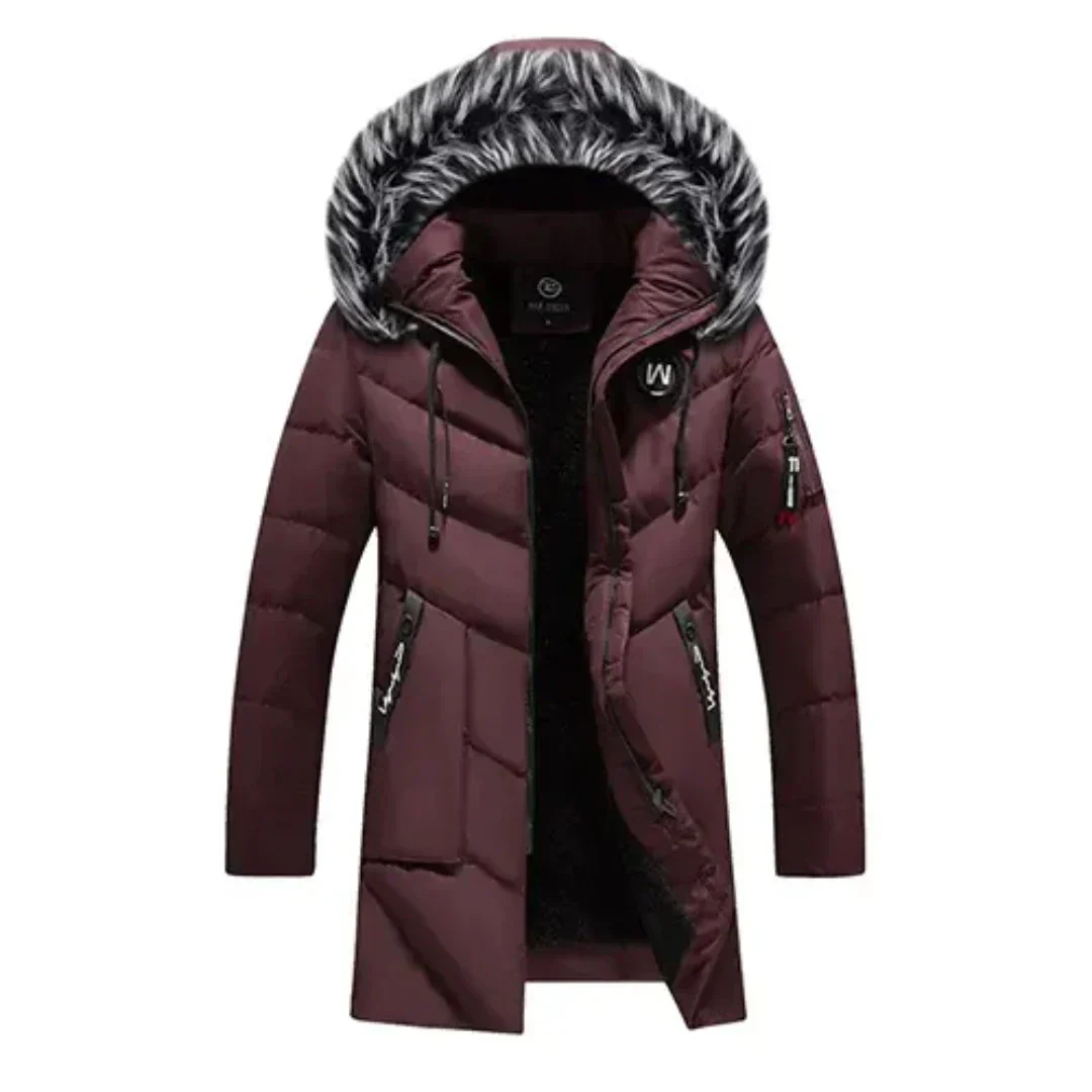 Herren Winter Daunenjacke | Mit Kapuze