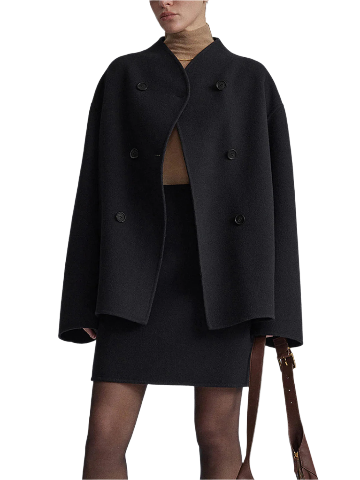 Stilzeits | Zeitloser Wollmix Damenmantel