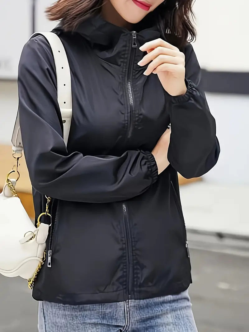 Shikona Damen Kapuzenjacke: Atmungsaktiv und wasserabweisend