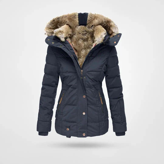 Stilzeits | Winterjacke mit Fellkragen