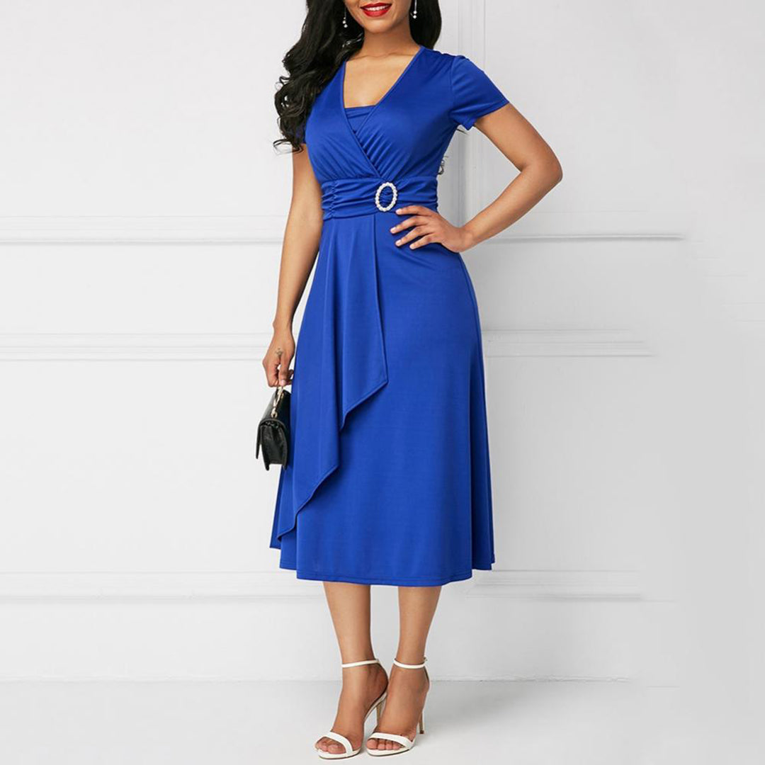 Filomena: Elegantes Midi-Kleid