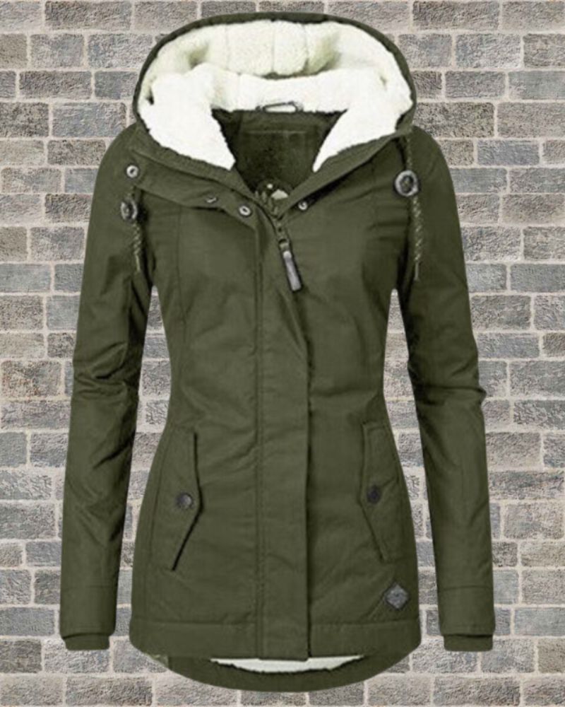 Stilzeits | Neuer Gefalteter Baumwollmantel