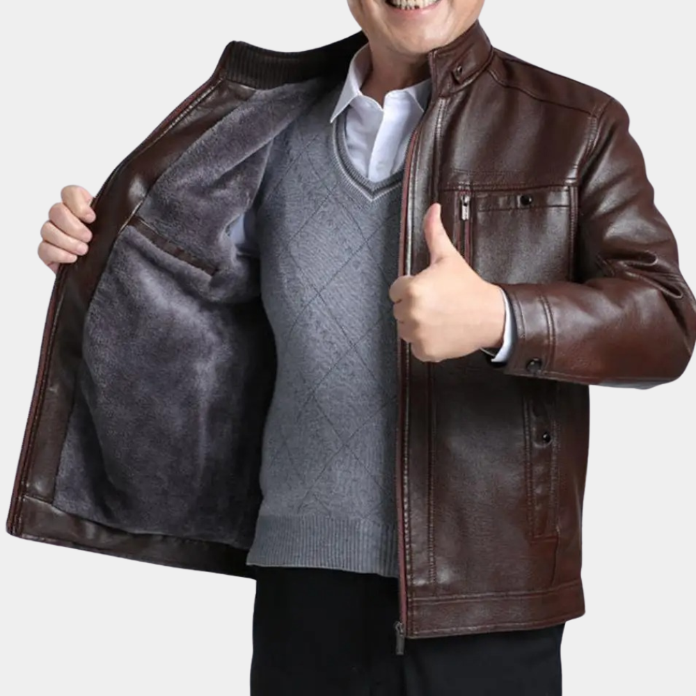 Stilzeits | Moderne Herren steppjacke mit Stehkragen