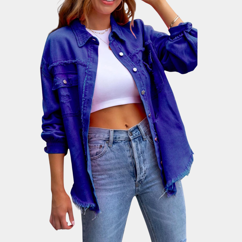 Trendige, moderne Bluse für Damen in schickem Design