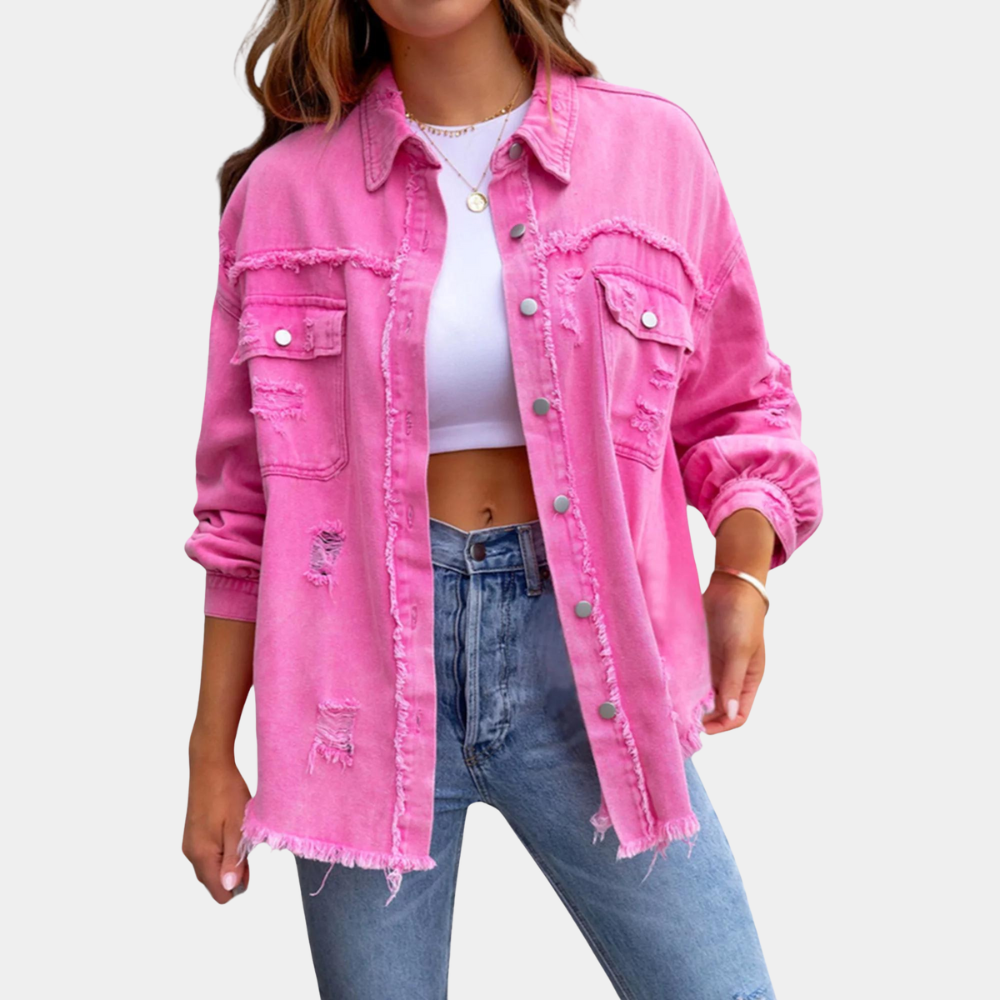 Trendige, moderne Bluse für Damen in schickem Design