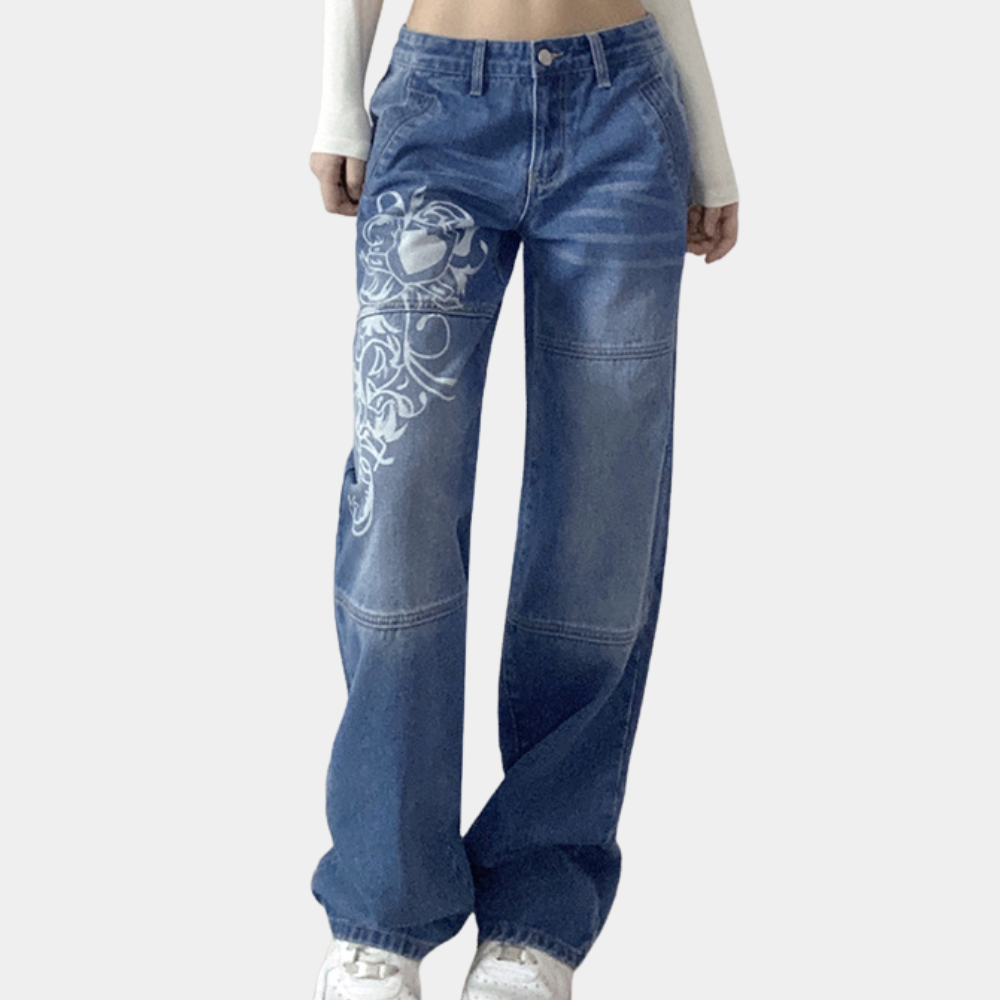 Trendige Cargojeans für Damen im modernen Stil