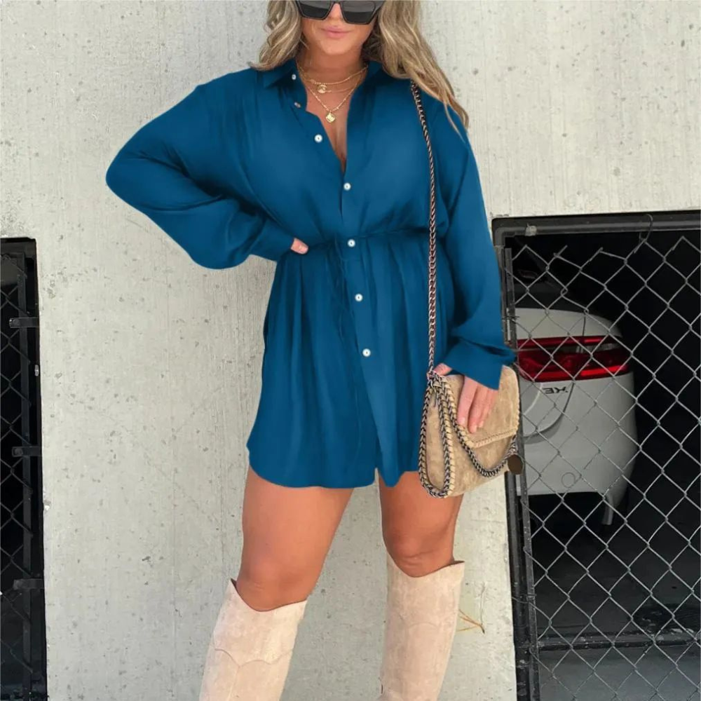 Trendiges Damen-Outfit: Top und Shorts