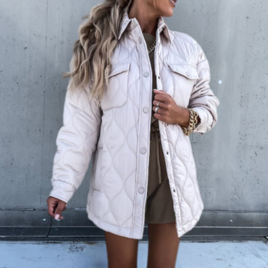 Stilzeits | Elegante Patchwork-Jacke für Frauen