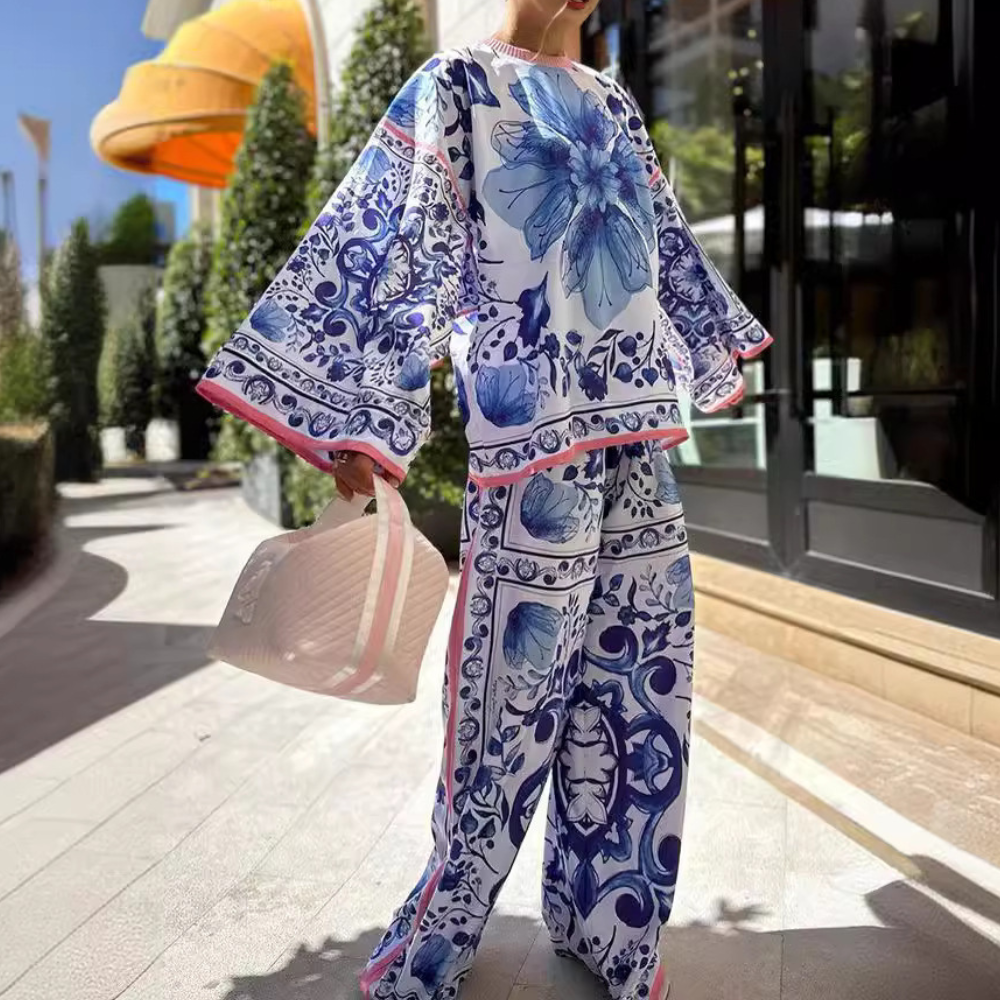 Verity - Elegantes Damenkleid mit Blumenmuster