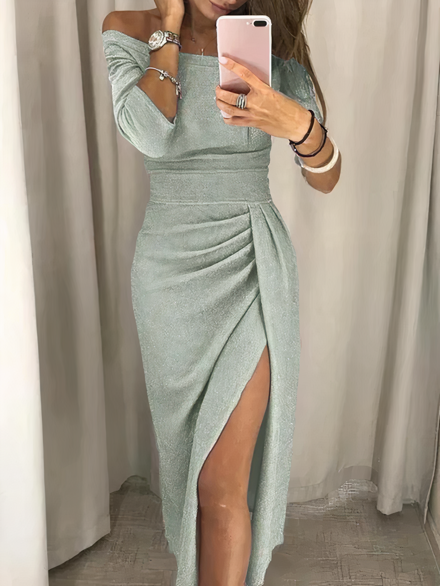 Bleistiftkleid Carina, Schulternahe Passform