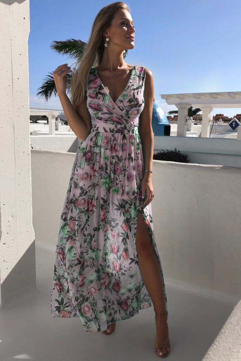 Sommerkleid Cira ohne Ärmel