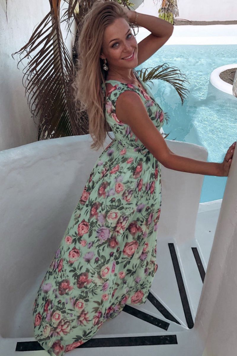 Sommerkleid Cira ohne Ärmel