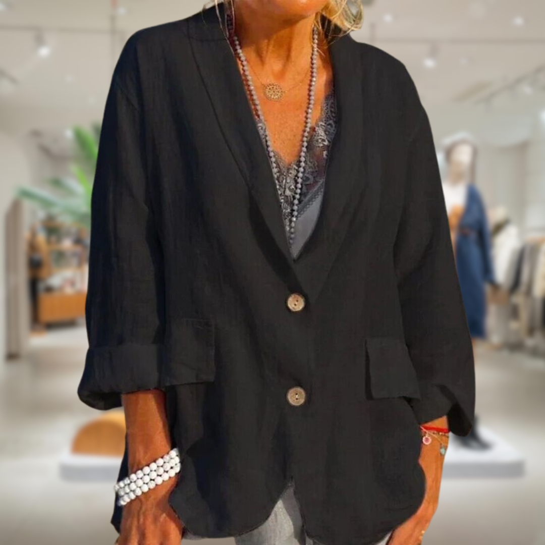 Stilzeits | Eleganter Blazer mit Knöpfen für Frauen