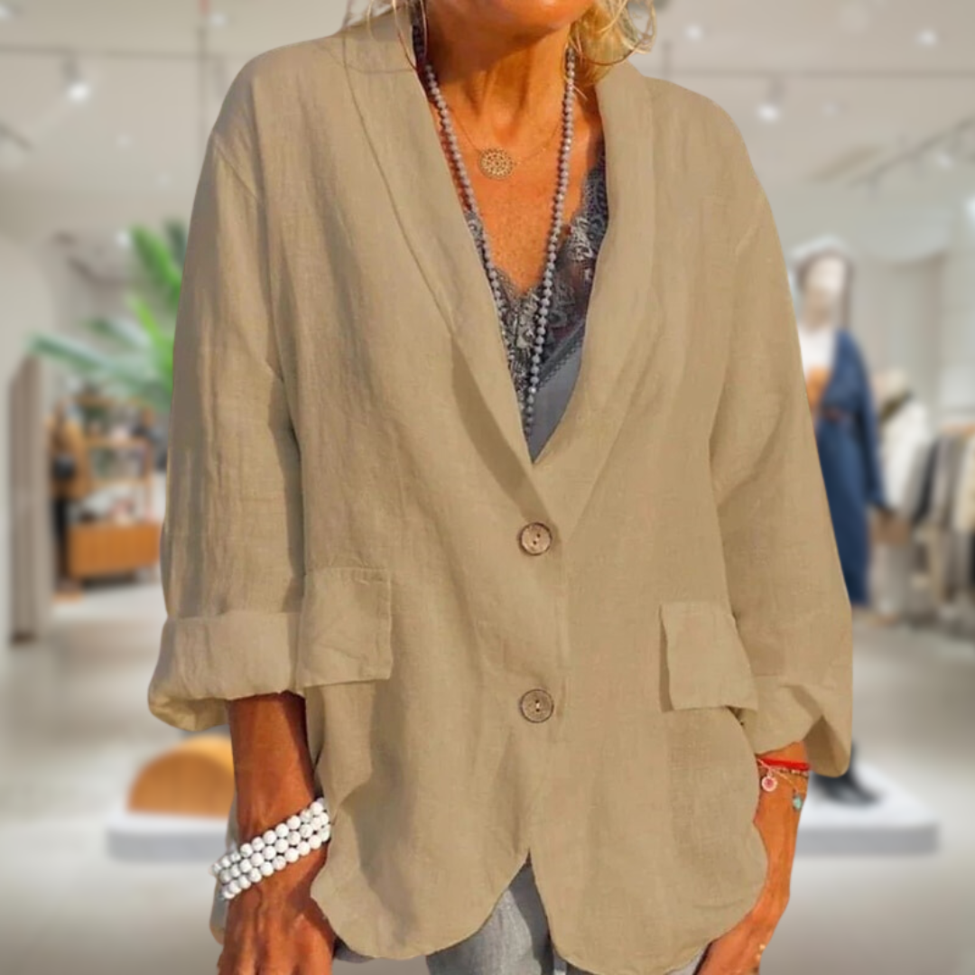 Stilzeits | Eleganter Blazer mit Knöpfen für Frauen