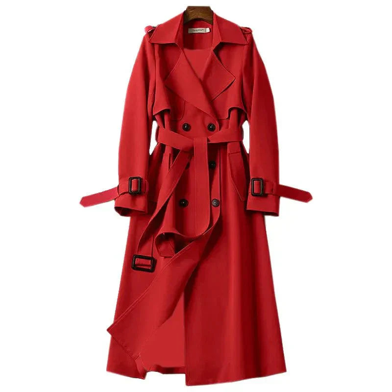 Stilzeits | Trenchcoat mit Gürtel und Doppelknopf