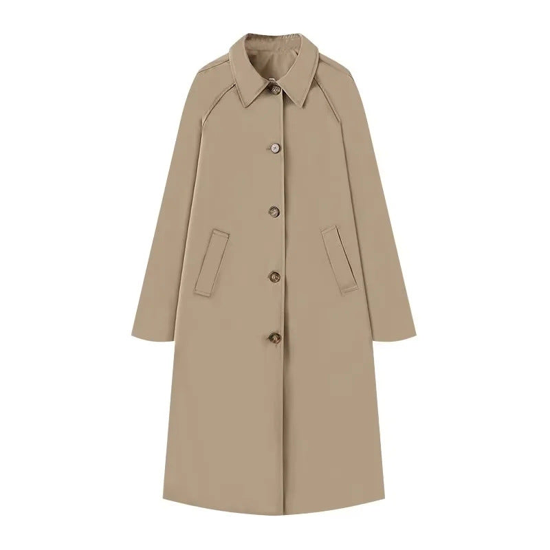 Stilzeits | Trenchcoats mit Knopfverschluss, Lang