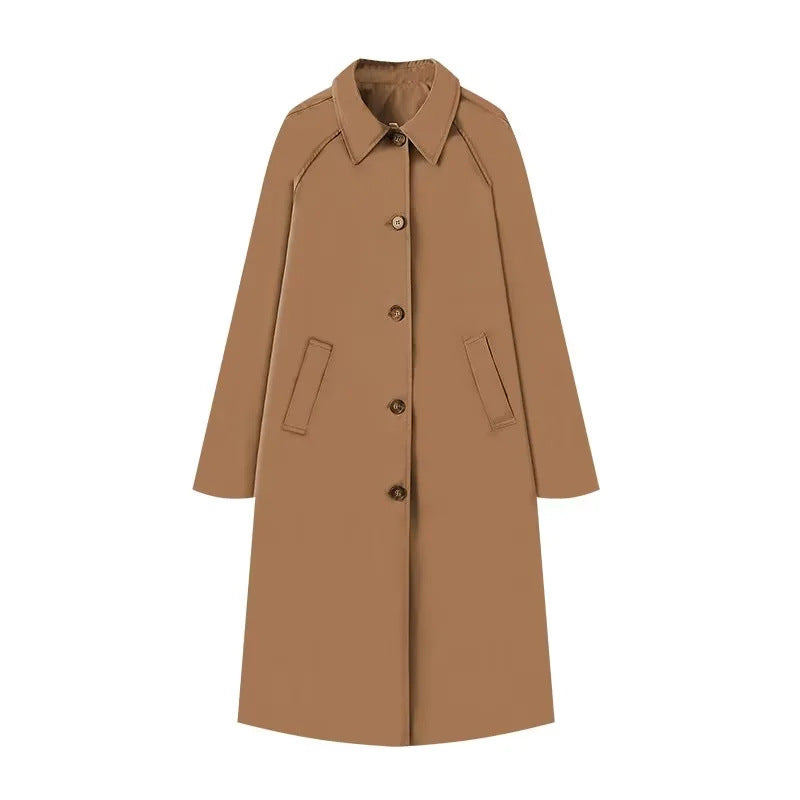 Stilzeits | Trenchcoats mit Knopfverschluss, Lang