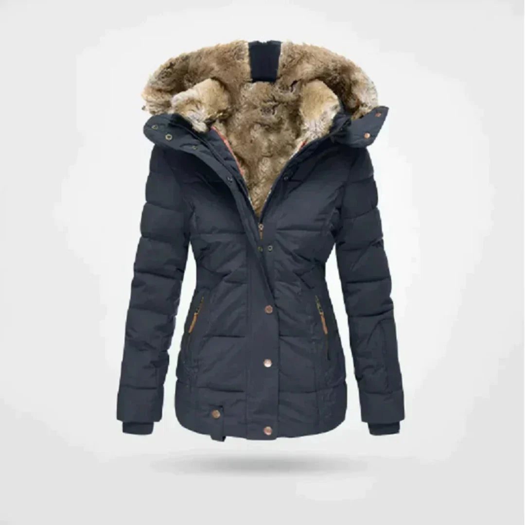 Stilzeits | Winterjacke Kurz Gefüttert, Taillierte Passform