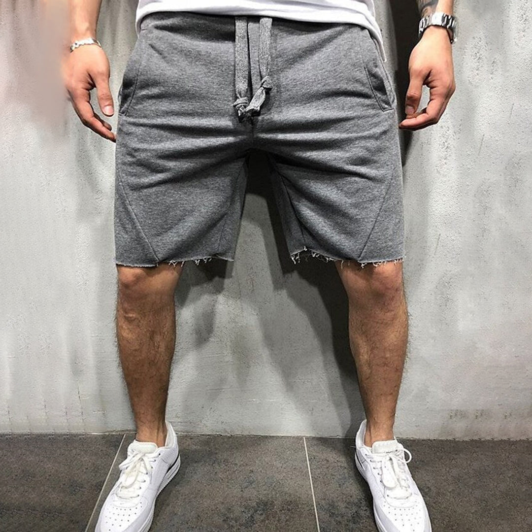 Herren Shorts mit Kordelzug in der Taille und Seitentaschen