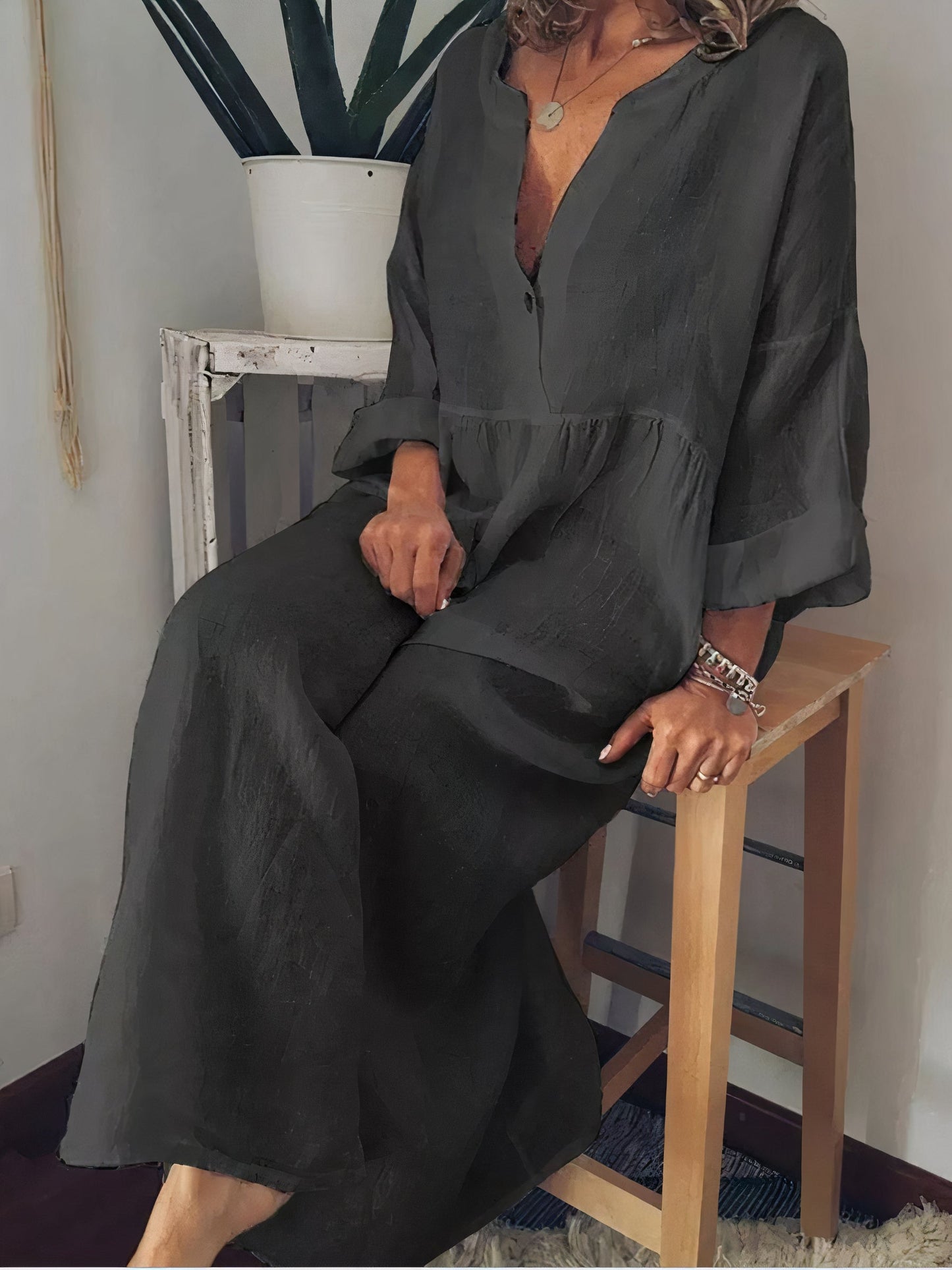 Stilvolles Freizeitkleid Elona