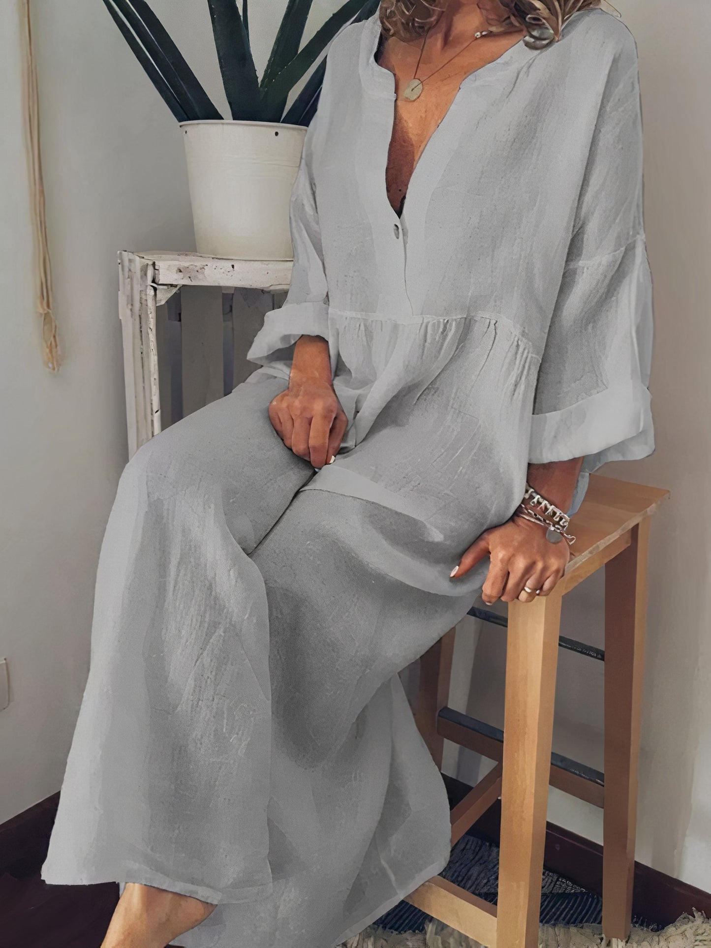 Stilvolles Freizeitkleid Elona