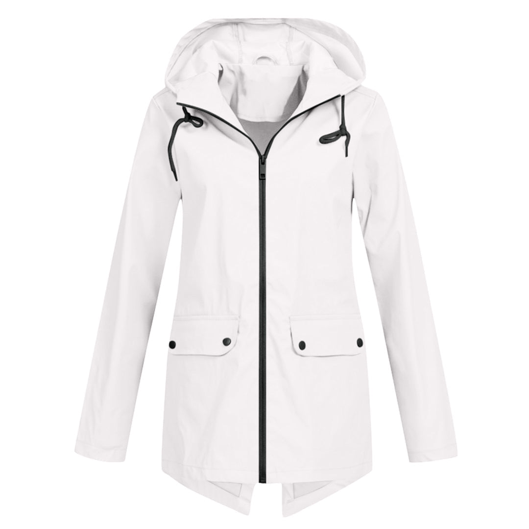 Damen Stilvolle Wasserdichte Jacke - Kapuzen-Outdoorbekleidung