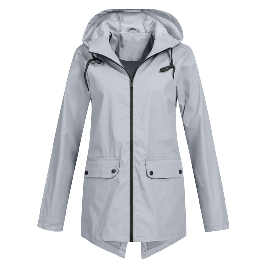 Stilzeits | Wasserdichte Jacke mit Kapuze Leichtes Design Funktional und Schick
