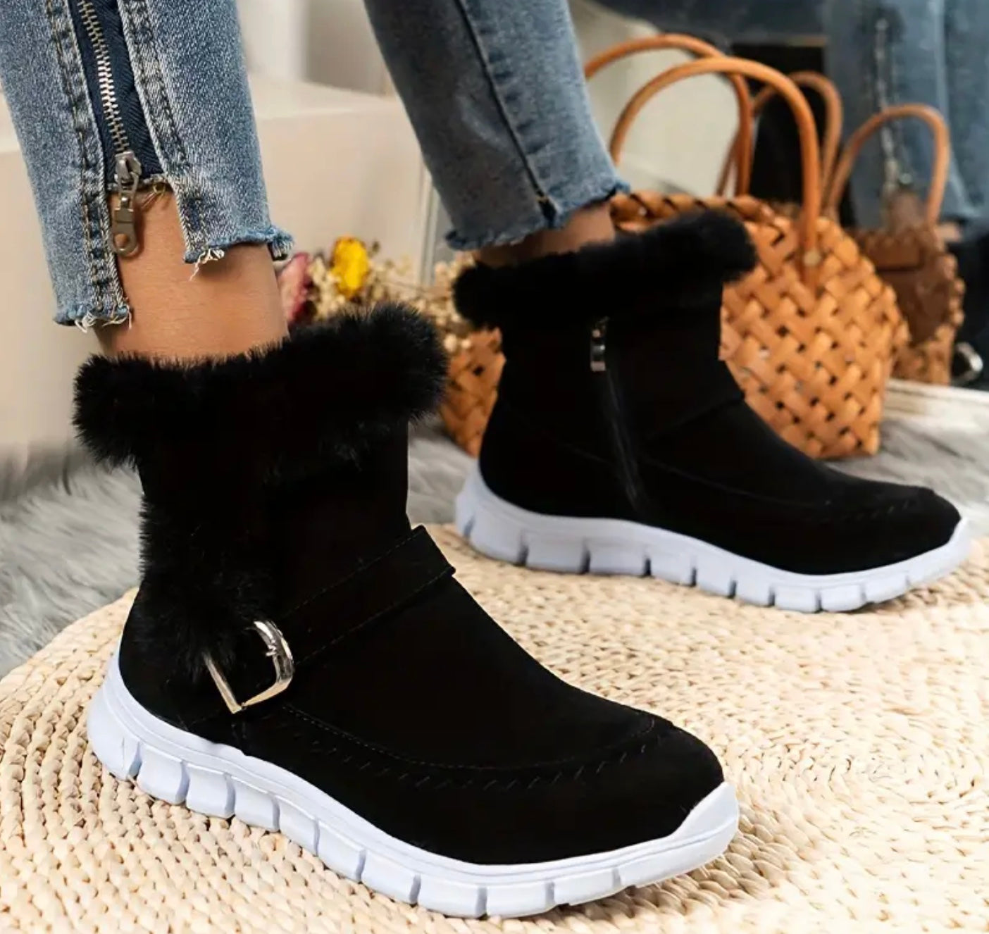 Stilzeits | Stiefelette mit Kuscheligem Futter für Frauen