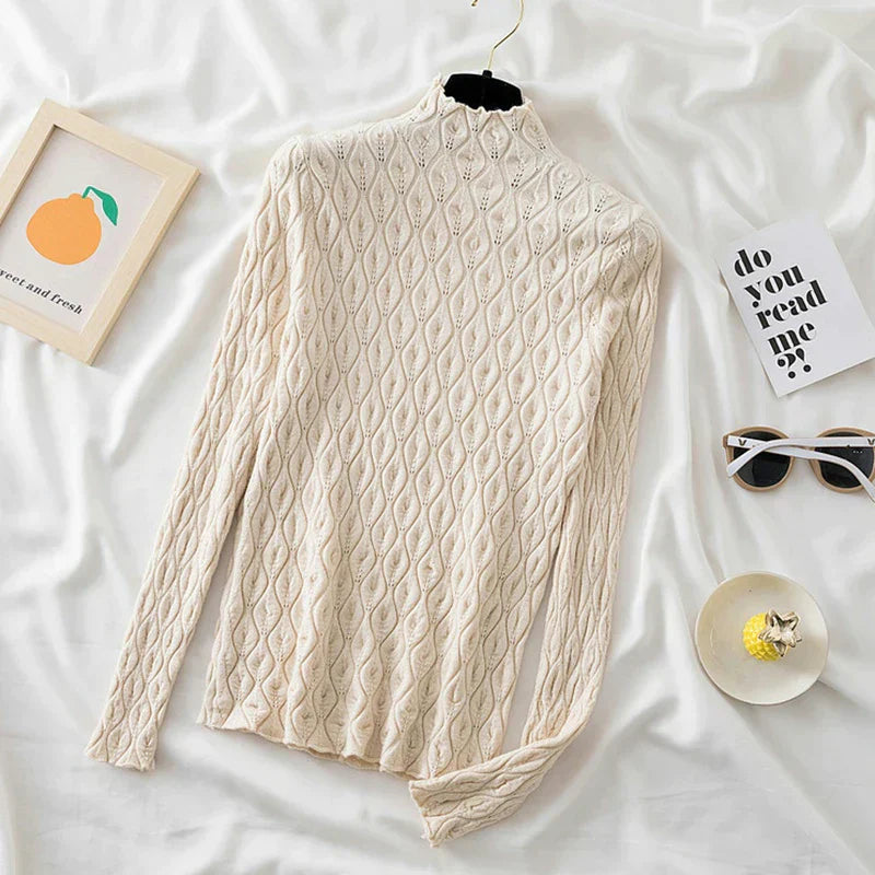 Stilzeits | Kaschmir-Rollkragenpullover für Frauen