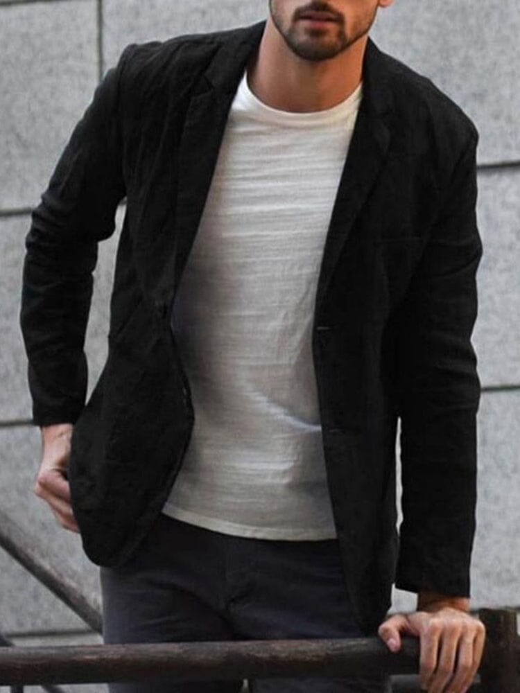 Einreihiger Leinenblazer für Herren