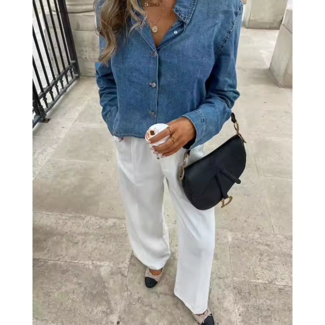 Stilzeits | Langarmjacke für Damen Rückenfrei