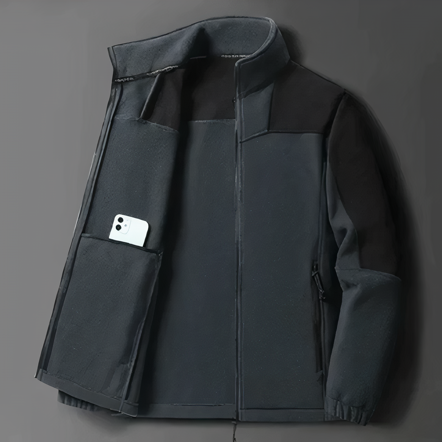 Stilzeits | Atmungsaktives Fleecejacke