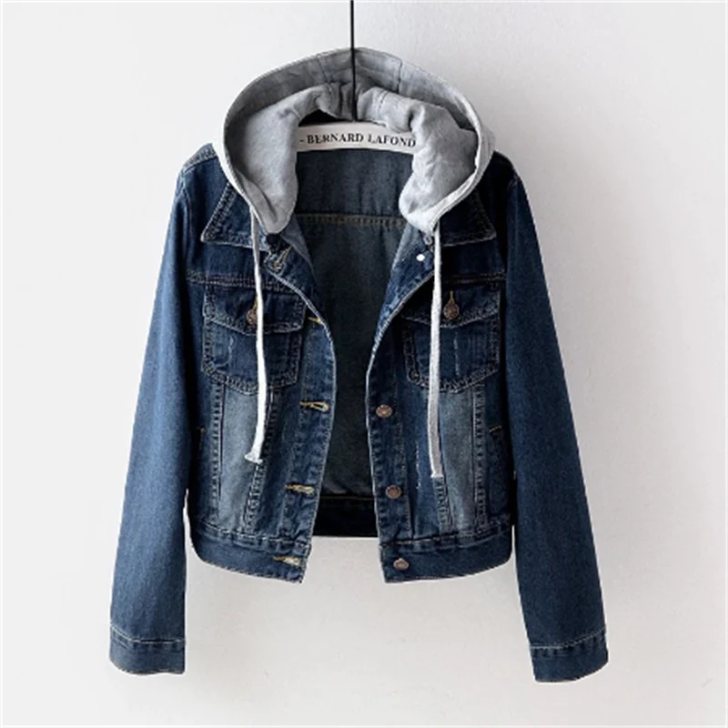 Winterjacke aus Vintage-Denim für Herren