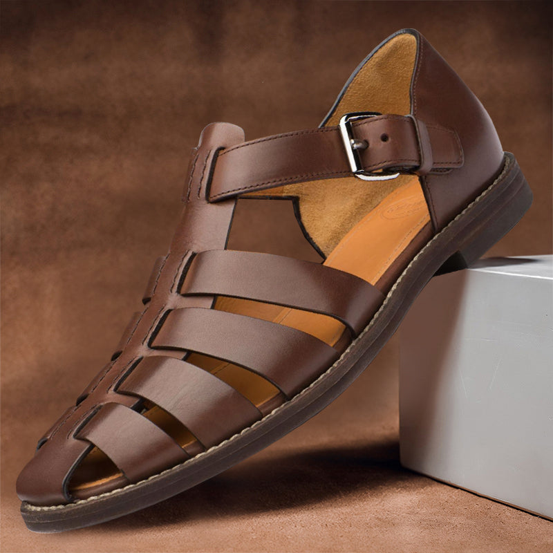 Gladiator-Sandalen aus Veganer Leder für Herren