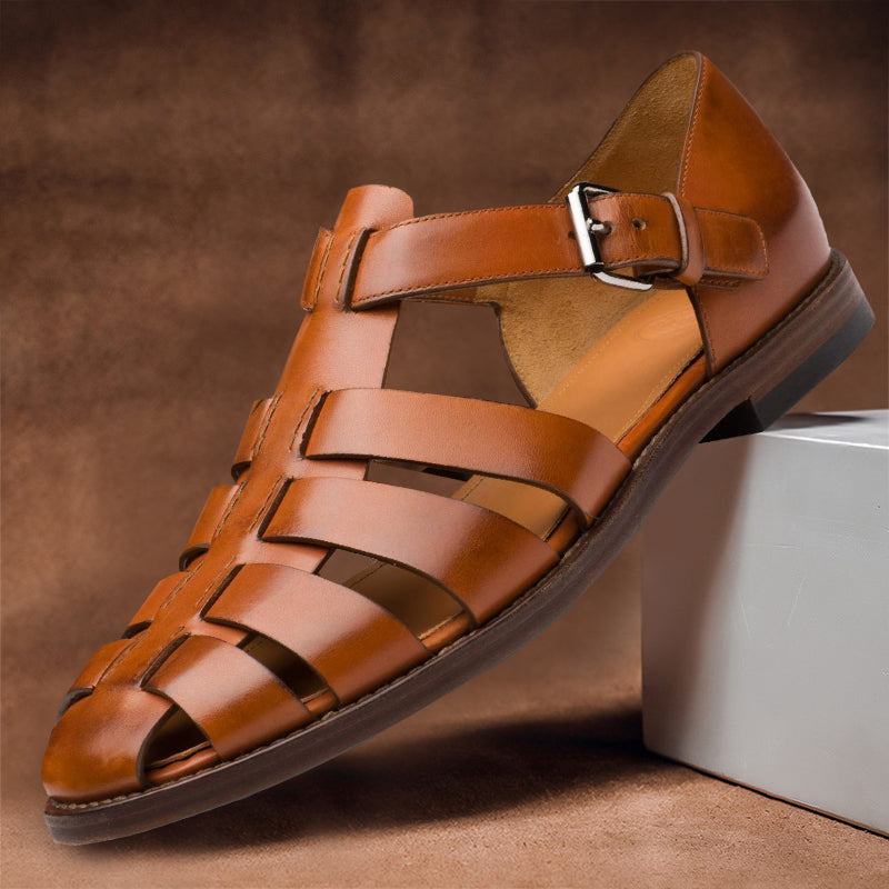 Gladiator-Sandalen aus Veganer Leder für Herren