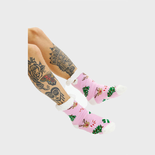 Die pink weihnachtssocken - Stilzeits