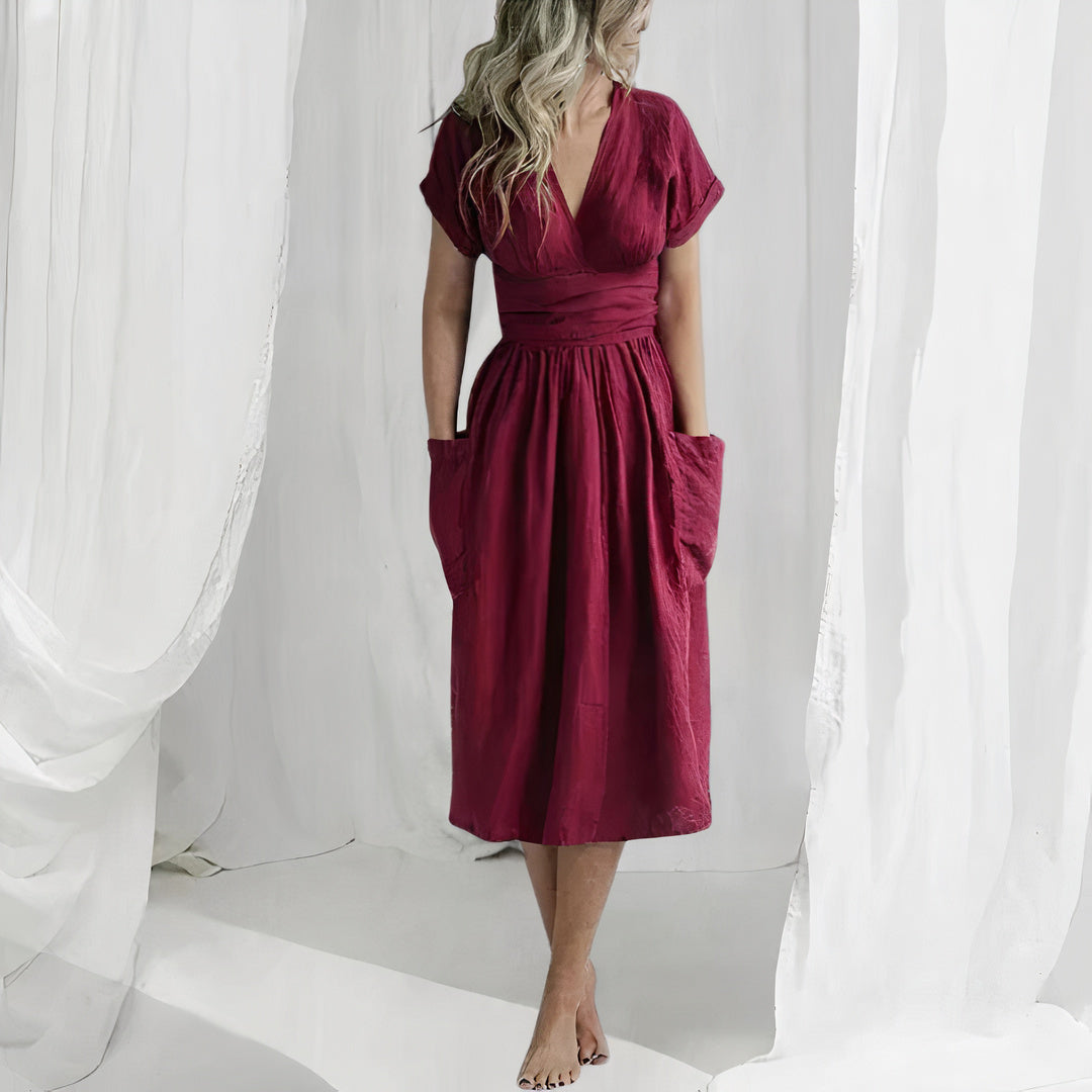 Stilvolles Wickelkleid Katelyn