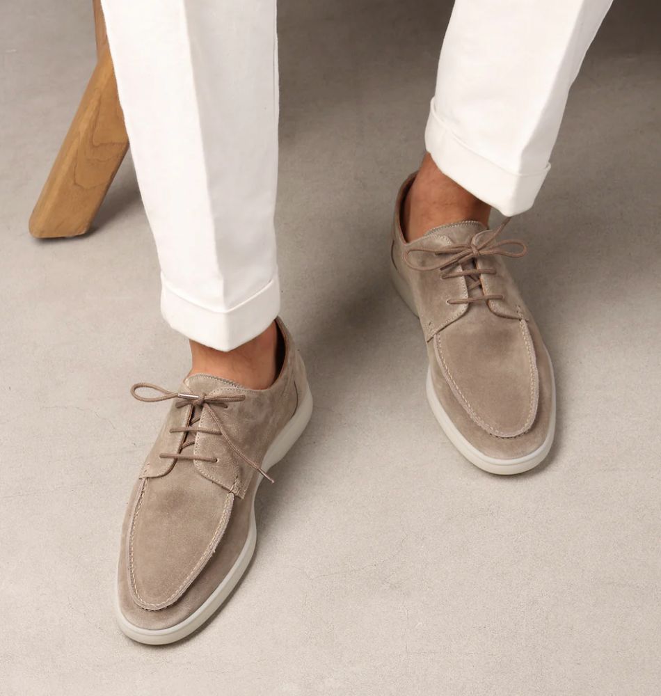 Komfortable Lederschuhe - Keldan