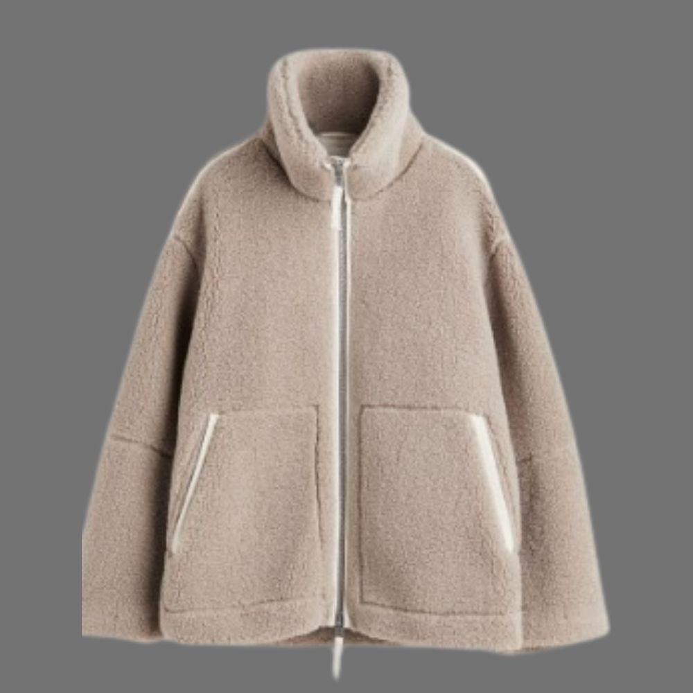 Schapenwollen jas van Liv