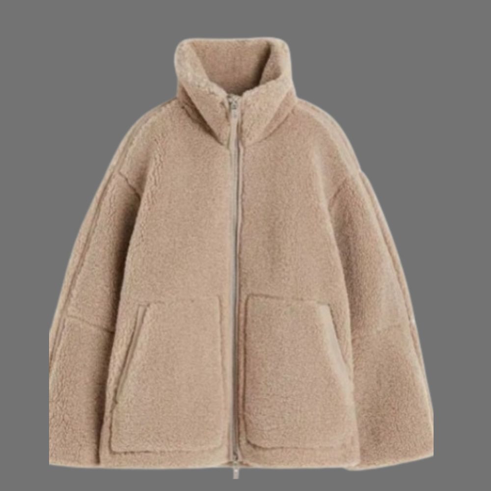 Schapenwollen jas van Liv